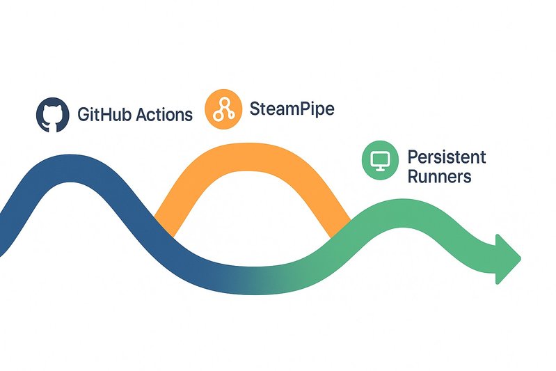 GitHub Actions 2024–2026 Supercharge SteamPipe CI: Artifacts v4 Cut Handoffs 98% While Persistent Runners Deliver Reliable Uploads